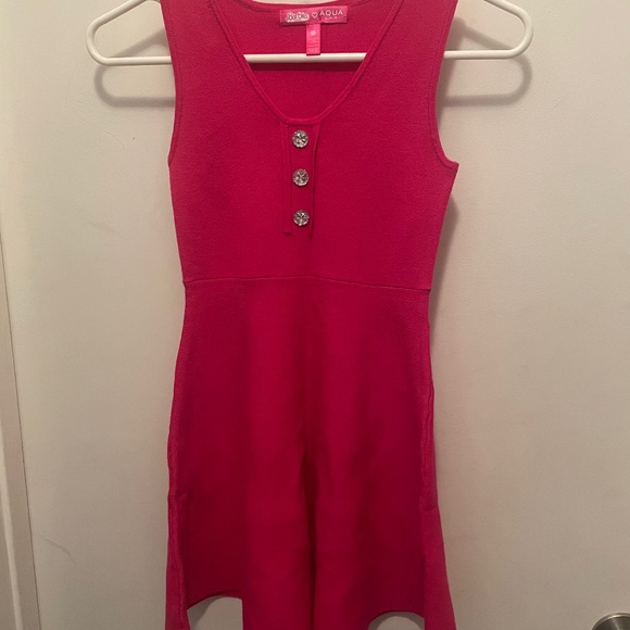 BARBIE THE MOVIE X AQUA Girls Knit Fit & Flare